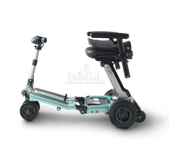 Scooter electrico plegable Luggie Elite Plus asiento plegado.jpg